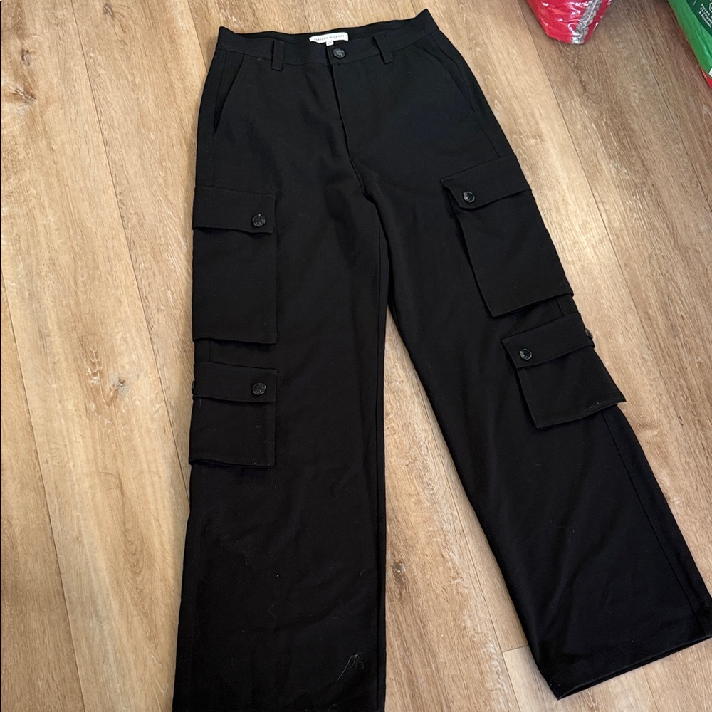 Rebecca Minkoff Black Cargo Pants